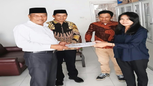 Penyerahan Berkas Administratif Islam Transitif ke Kesbangpol Provinsi Sumatera Utara 